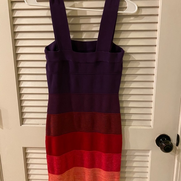 Express color block party dress, size small - Picture 2 of 5
